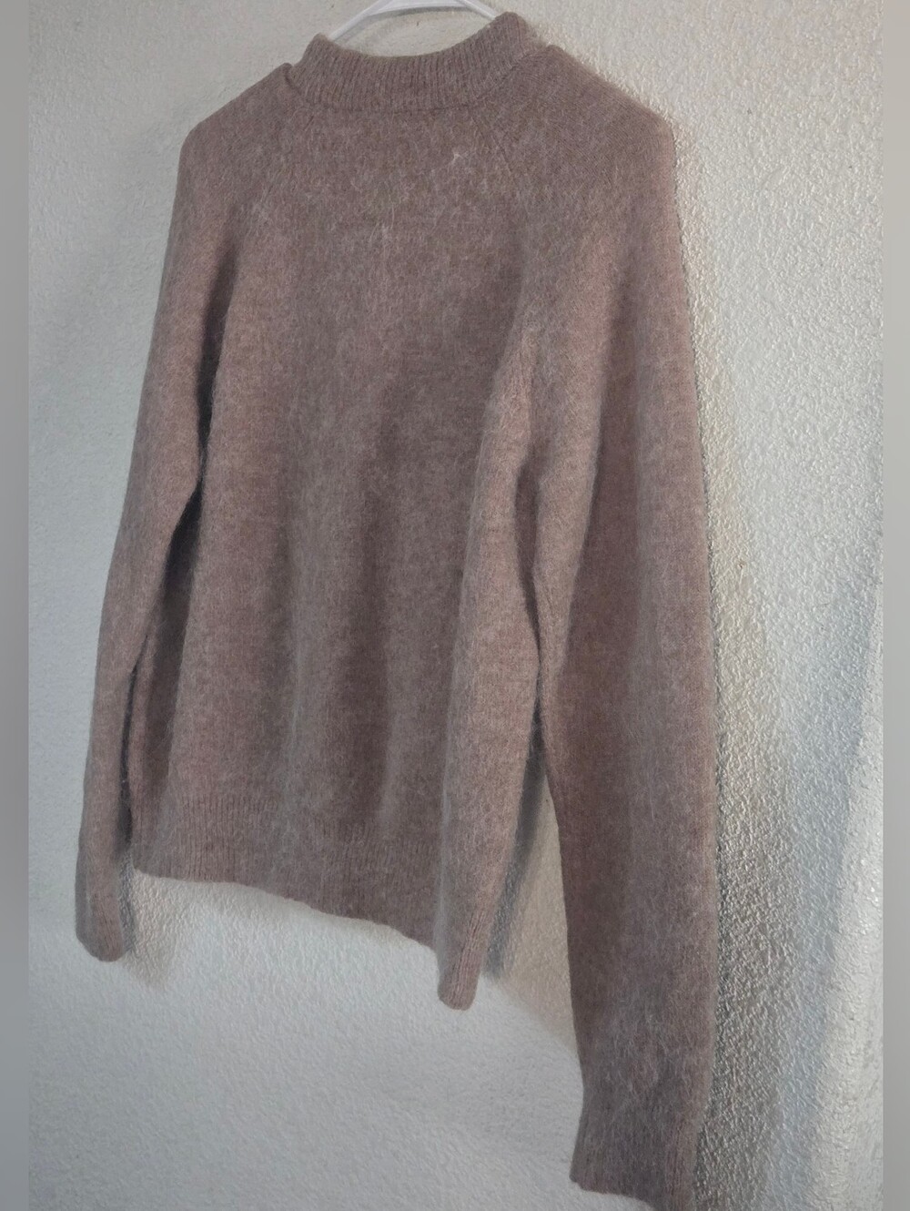Zara Women's Scoopneck Sweater in Light Brown - Picture 8 of 9